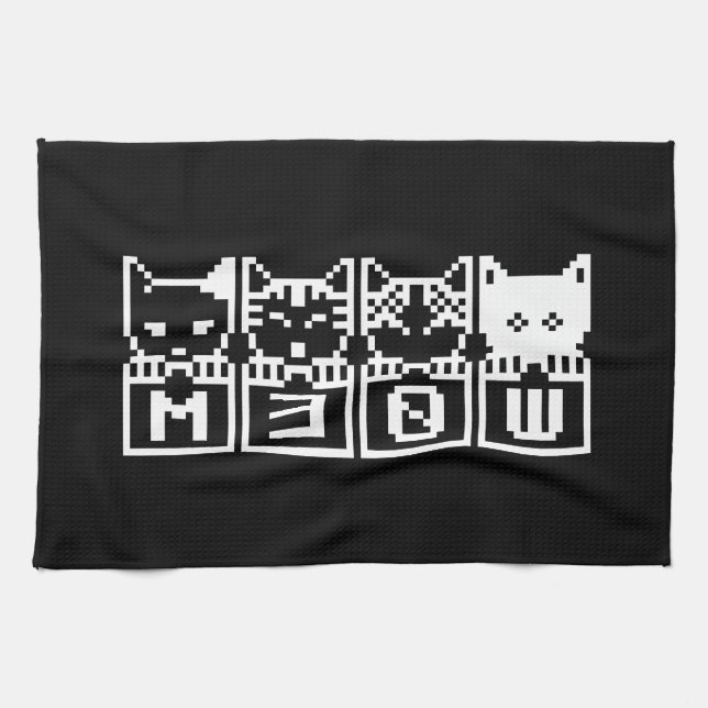 LINGE DE CUISINE LE CHATS M30W 8 BITS (Horizontal)