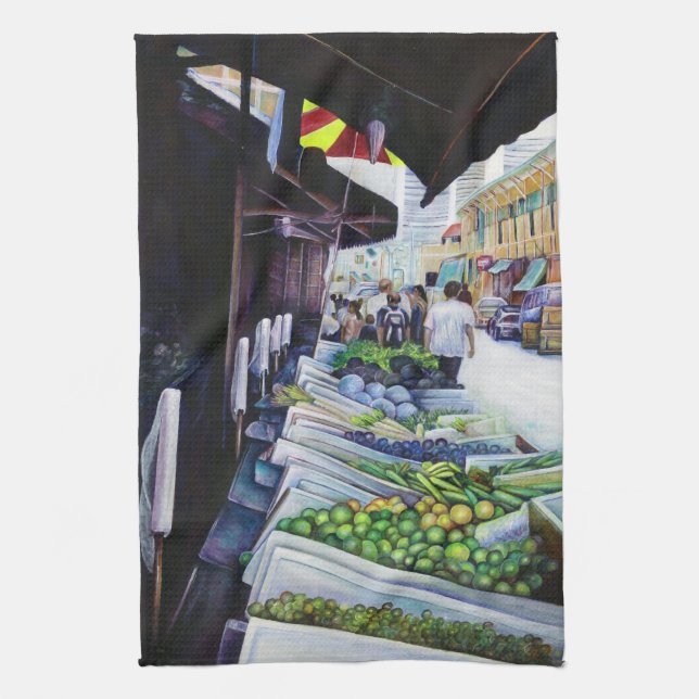 Linge De Cuisine Le côté plus léger de la rue Lavender, Singapour (Vertical)