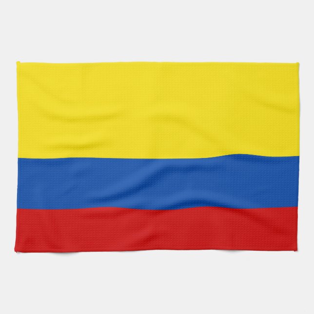 Linge De Cuisine Le drapeau de la Colombie (Horizontal)