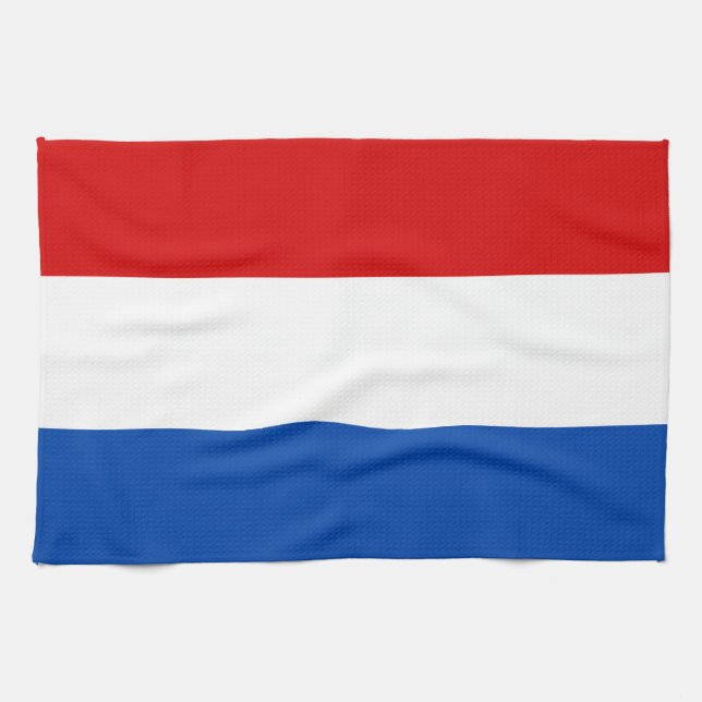 Linge De Cuisine Le drapeau néerlandais (Horizontal)