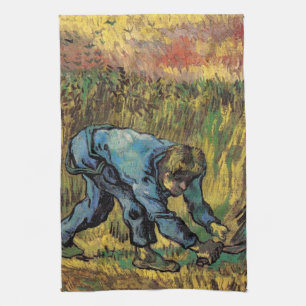 Linge De Cuisine Le Faucheur à la faucille par Vincent van Gogh