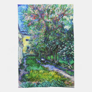 Linge De Cuisine Le Jardin de l'Asile à Saint-Rémy, Van Gogh