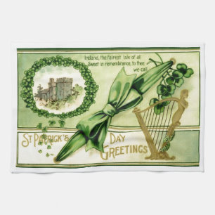 Linge De Cuisine Le jour vintage de St Patrick