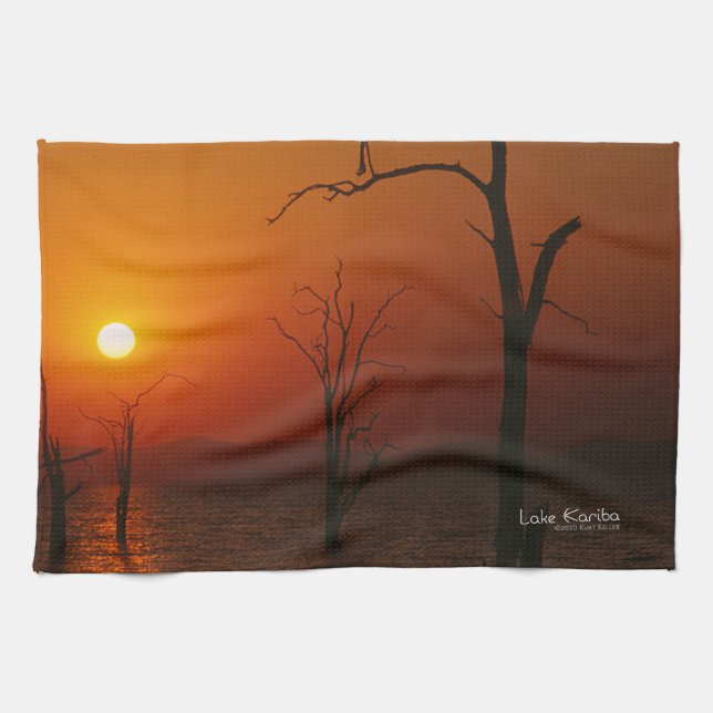 Linge De Cuisine Le lac Kariba (Horizontal)