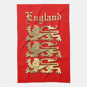 Linge De Cuisine Le manteau de l'Angleterre des bras