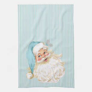 Linge De Cuisine Le Père Noël Vintage de l'époque victorienne