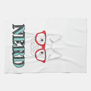 Linge De Cuisine Le plus intelligent Boston Terrier Noir et Blanc C