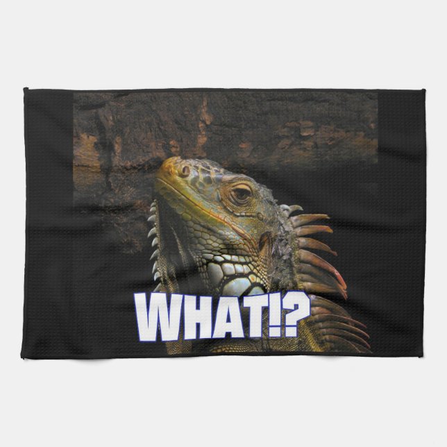 Linge De Cuisine Le Quoi ! ? Iguana (Horizontal)