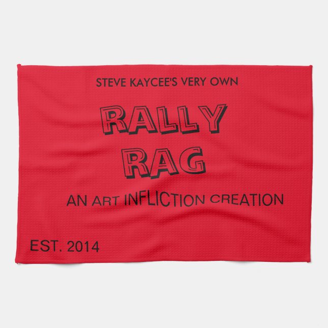 Linge De Cuisine Le rallye de l'Infliction artistique (Horizontal)