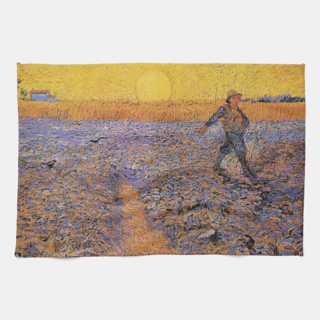 Linge De Cuisine Le Semeur par Vincent van Gogh (Horizontal)