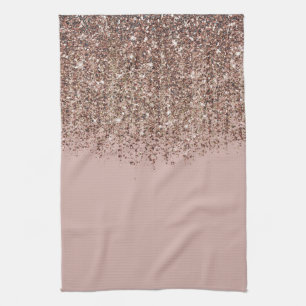 Linge De Cuisine Le Taupe rougissent cascade de parties