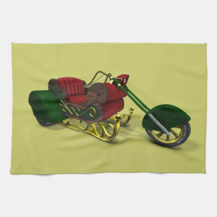Linge De Cuisine Le trike du Père Noël