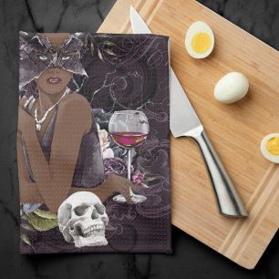 Linge De Cuisine Le Vampiress   Moody Gothic Vampy Glam Dark Skin