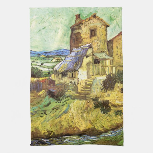 Linge De Cuisine Le Vieux Moulin par Vincent van Gogh (Vertical)