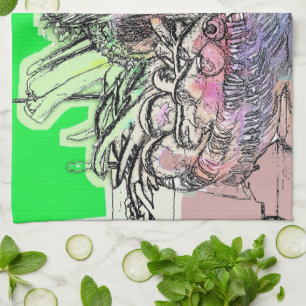 LINGE DE CUISINE LÉGUMES