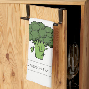 Linge De Cuisine Légumes de jardin de cuisine personnel BROCCOLI