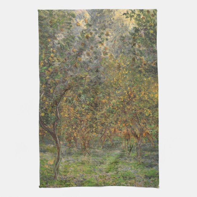 Linge De Cuisine Lemon Grove à Bordighera par Claude Monet (Vertical)