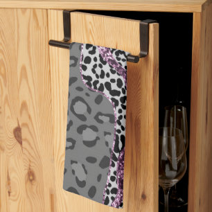 Linge De Cuisine Léo Imprimé Animal Paillettes Glam 3