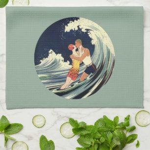 Linge De Cuisine Les amateurs d'art déco vintage se baignent dans l