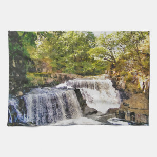 LINGE DE CUISINE LES CHUTES D'EAU