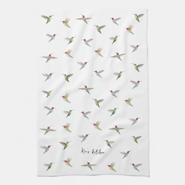 Linge De Cuisine Les colibris d'Anna (Vertical)