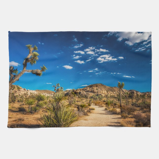 Linge De Cuisine Les déserts | Parc national de Joshua Tree (Horizontal)