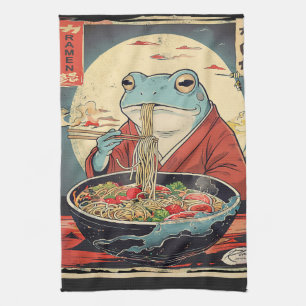 Linge De Cuisine Les fans d'anime de ramen de grenouille japonaise
