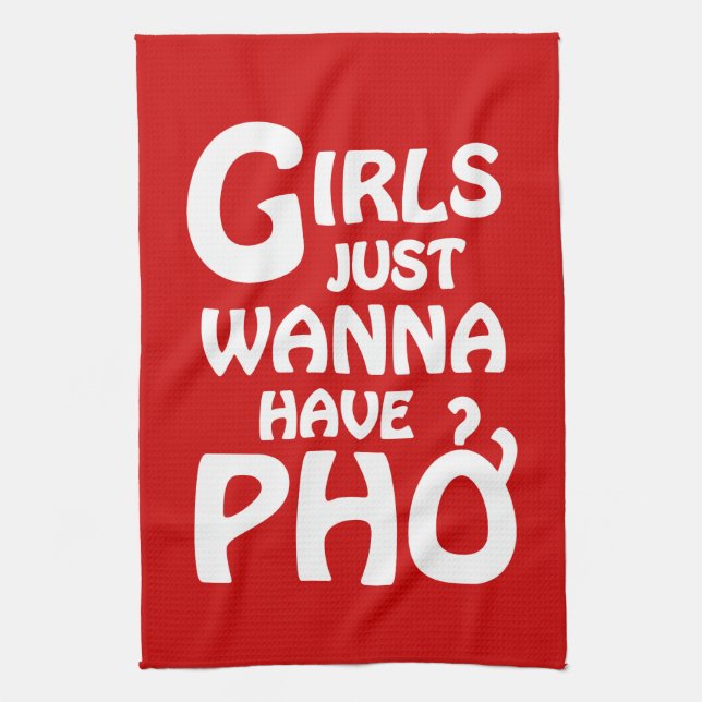 Linge De Cuisine Les Filles Voulaient Juste Avoir Des Phnomes (Vertical)