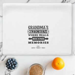 Linge De Cuisine Les repas de grand-mère deviennent des souvenirs