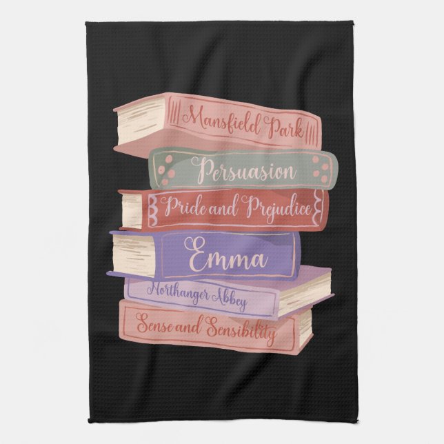 Linge De Cuisine Les romans de Jane Austen V (Vertical)