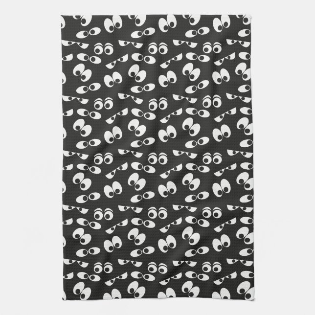 Linge De Cuisine Les yeux d'Halloween (Vertical)