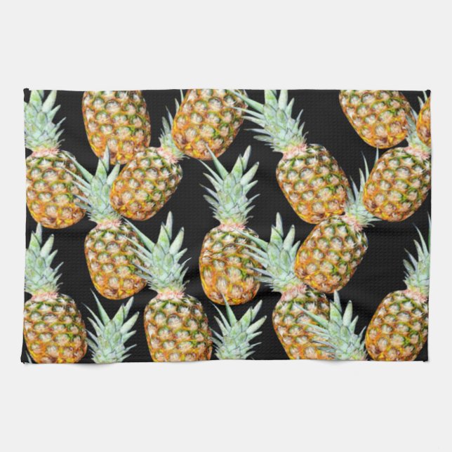 Linge De Cuisine l'été aloha hawaïen arachide des fruits tropicaux (Horizontal)