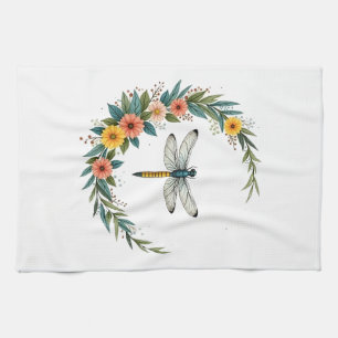 Linge De Cuisine Libellule Bohème Croissant Lune Signe de Paix Hipp