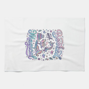 Linge De Cuisine Licorne Réservée et Idée de Cadeau Magique Typogra