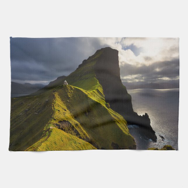 Linge De Cuisine Lighthouses | Îles Faroe (Horizontal)