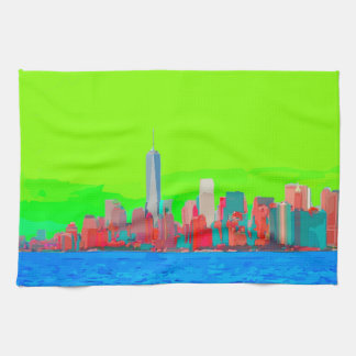 Linge De Cuisine Ligne Sky de New York