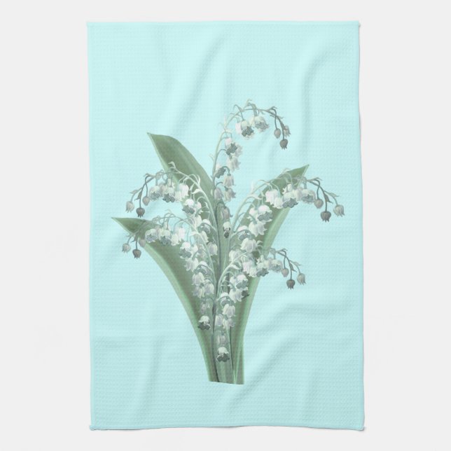Linge De Cuisine Lily de la Vallée (Vertical)