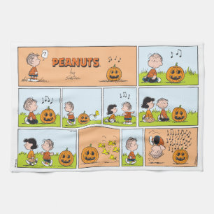 Linge De Cuisine Linus & Lucy Chanter Jack-O-Lantern