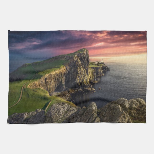 Linge De Cuisine Littoral | Île de Skye, Écosse (Horizontal)