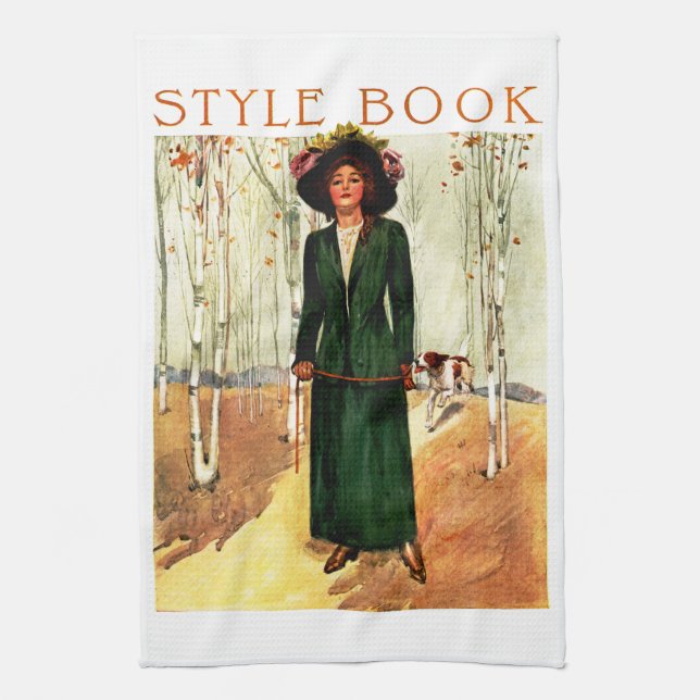 Linge De Cuisine Livre de style (Vertical)