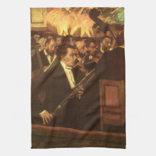 Linge De Cuisine L'Orchestre de l'Opéra par Edgar Degas, Art Vintag