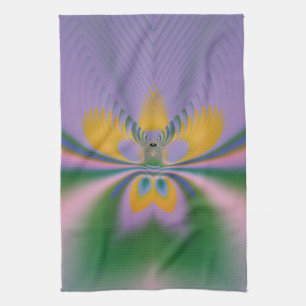 Linge De Cuisine Lotus Pourpre