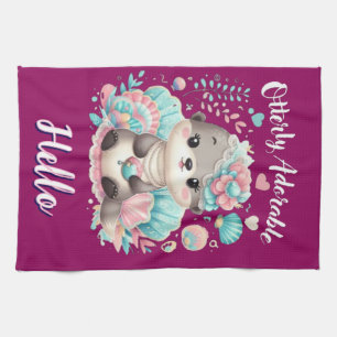 Linge De Cuisine Loutre absolument adorable mignonne kawaii