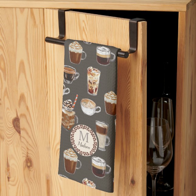 Linge De Cuisine Louveur de café Monogram Venti (Pliage en tiers)