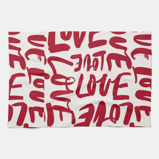 Linge De Cuisine Love by Sommer Hamilton  (Horizontal)