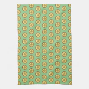 Linge De Cuisine Lucky Irish Shamrock Gold Coin