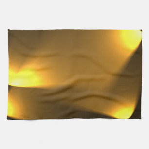 Linge De Cuisine Lumières Dorées