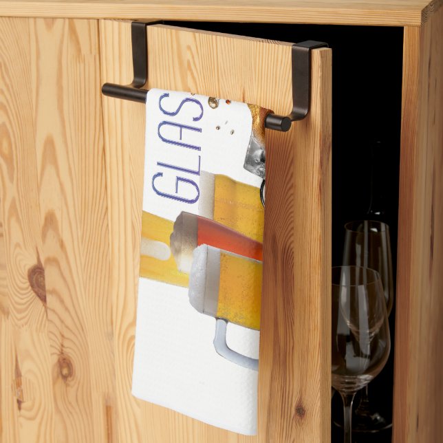 Linge De Cuisine Lunettes de bière SlipperyJoe’s pilsner lunettes s (Pliage en tiers)