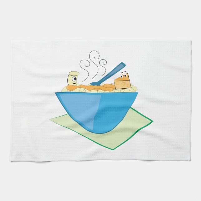 Linge De Cuisine Mac et fromage (Horizontal)