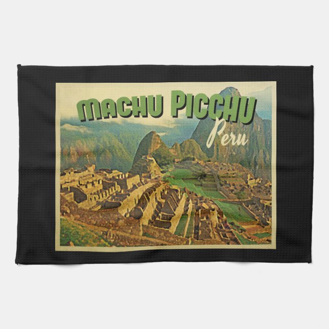 Linge De Cuisine Machu Picchu (Horizontal)
